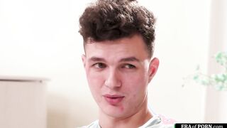 Petite babysitter anal fucked by a guy
