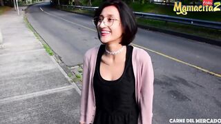 CARNE DEL MERCADO - #Luna Castillo - Cute Tiny Latina Takes A