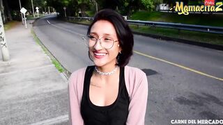 CARNE DEL MERCADO - #Luna Castillo - Cute Tiny Latina Takes A