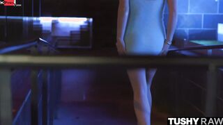TUSHYRAW Blonde milf craves anal all day and night