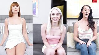 TeamSkeet - Gorgeous Vikki Valentine Ready To Impress Everyone On Her First Porn Shoot