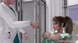 Big Cock Boy Fucks Big-Titted MILF