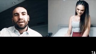 Stepdad makes barely legal step daughter masturbate and spank herself