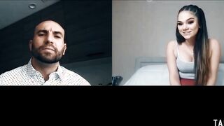 Stepdad makes barely legal step daughter masturbate and spank herself