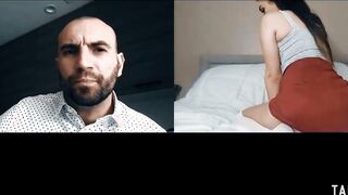Stepdad makes barely legal step daughter masturbate and spank herself