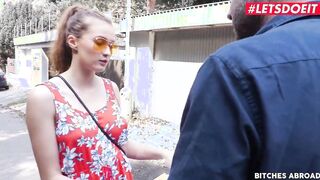 LETSDOEIT - Gigantic Ass Eighteen Tourist Fucks Stranger By The