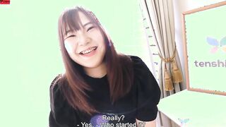 College chick Miki Sakashita is with us today showing us her juicy booty