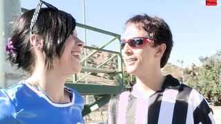 Savannah Camden Lets The Referee Fucked Her