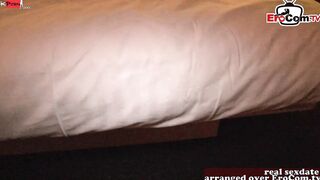 Thin dark haired skank want the big black cock into her tight white twat