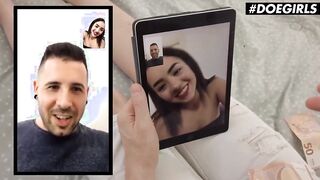 DOEGIRLS - Big Jugs Latina Kitty Love Give The Gorgeous point of watch Blowjob