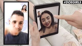 DOEGIRLS - Big Jugs Latina Kitty Love Give The Gorgeous point of watch Blowjob