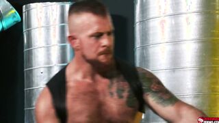 Dominant Jack sucks his submissive man’s dick