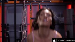 Rocco Siffredi Big Tit Lesbian Baddies Warm-Up with HARDCORE Sex Sex Toy Fucking Exercises!