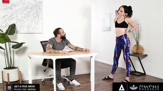 NURU GRIND - Pervert Receptionist Convinces The New Masseuse To