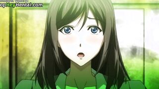 Hentai busty college babes have wild sex