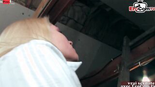 French blonde teenagers inside white nylons having amateur sex