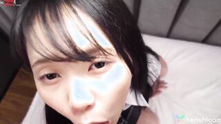 Bombshell teen year mature Japanese Mei Hotta having hardcore sex with her ex BF.