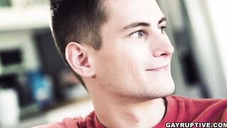 Jack and Trevor Seduces Mature Gay in 3some