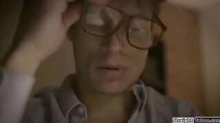 Obsessed teacher fucks a virgin student