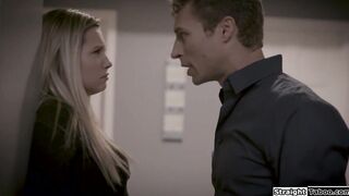 Obsessed teacher fucks a virgin student