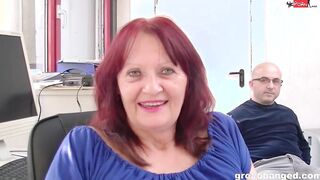 Older Gypsy Queen Pounded by Multiple Cocks