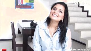 CARNEDELMERCADO - Thick And Curvy Latina Agrees To Nailed Stranger - MAMACITAZ