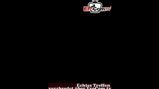 eastern skinny natural boobs 18 3 way with jizzed inside unshaved cunt