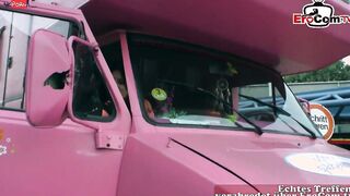 german petite Cougar hitchhilker pickup form pervert guy
