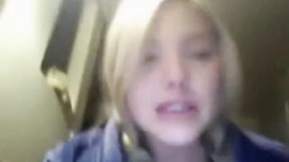 Teen Rubbing Her Pussy On Her Webcam