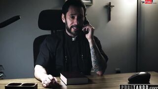 PURE TABOO Eliza Eves Seduces Priest During Intervention