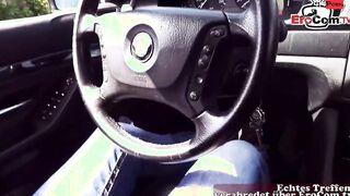 German eighteen Yo with long breasts pick up for a Hot