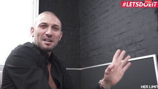 HerLimit - Silvia Dellai Inked Czech Bimbo Rough Anal Penetration
