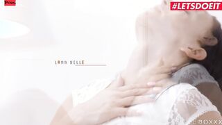 WHITEBOXXX - Bombshell Gf Lana Belle Caught Masturbating By Her Boyfriend - LETSDOEIT