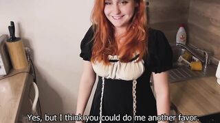 The maid decided to earn more money