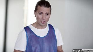 Stepson fucks stepmom n stepsis in 4some