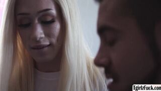 Transsexual blowjobs straight guys cock