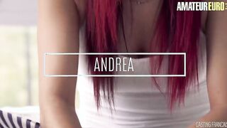 AMATEUREURO - Cutie twat with mouth Takes Long Cock On Her First