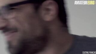 AMATEUREURO - Cutie twat with mouth Takes Long Cock On Her First