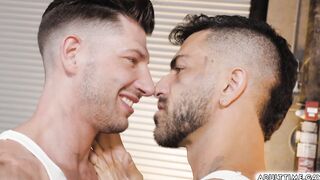 Jordan clean up Adam ass by giving a rimjob