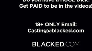 BLACKEDRAW Raven-haired Hottie cheats on bf with big big black dick