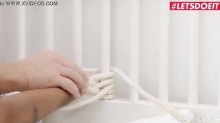LETSDOEIT - (Adelle Sabelle, Christian Clay) - Tied Up Czech Barely Legal Getting