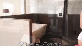 PUREMATURE Gigantic Tit Mature Nurse Fucks at Home Patient