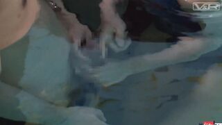 Japanese Schoolgirls Gives Swim Coach Underwater Oral Sex