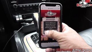 German blonde pick up online for a spontaneous fucked date