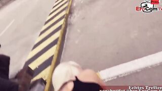 German blonde pick up online for a spontaneous fucked date