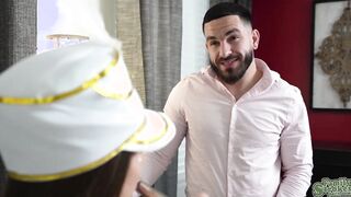 Peter Green quietly fucked Josie Tucker's teen pussy