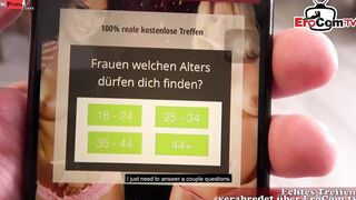 German blonde hooker meet user for POV sexdate