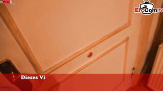 german chubby blonde 19 yo pick up for POV sexdate