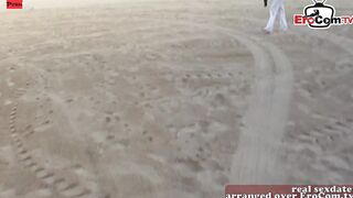 Slim school girl 19 year old pick up at the beach inside holiday