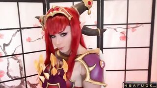 Hot Busty Stepsister Alexstrasza from Wo